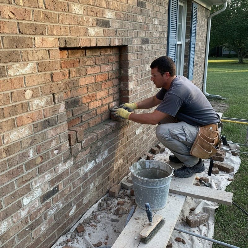 Brick Crack Repair